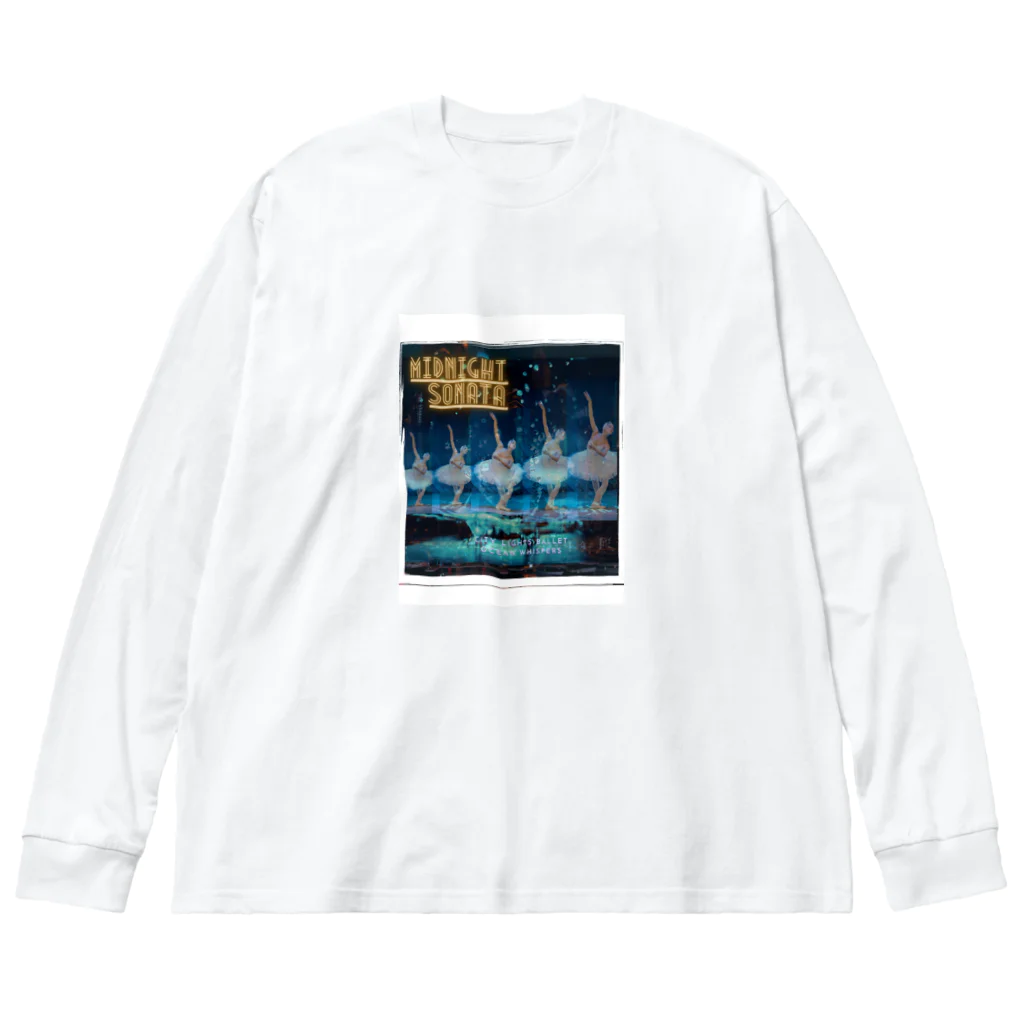 GimamuraのMidnight Sonata Big Long Sleeve T-Shirt