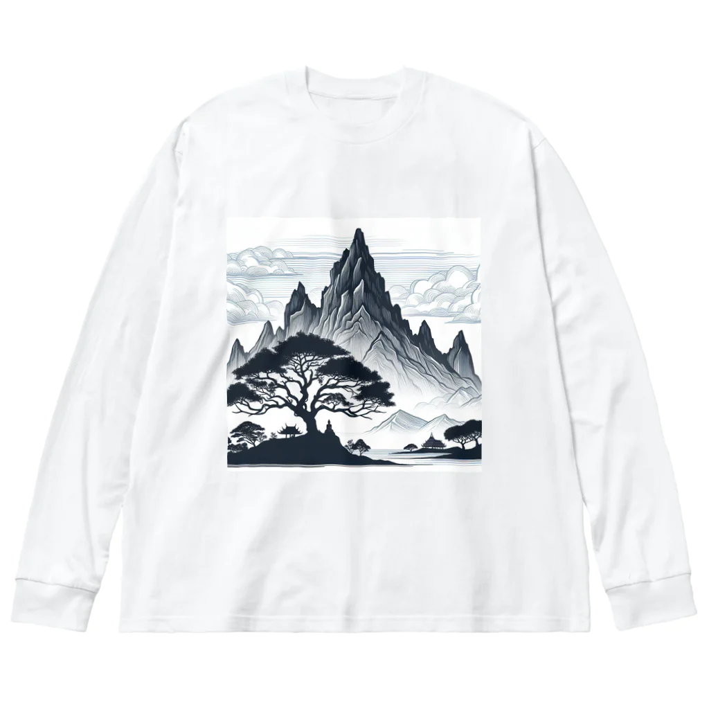 Qten369の甲賀の里 Big Long Sleeve T-Shirt