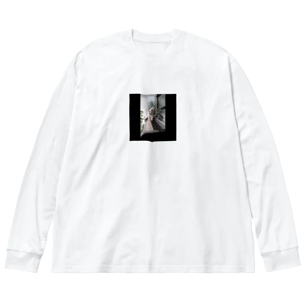 ozuzu123のピアノでねこ Big Long Sleeve T-Shirt