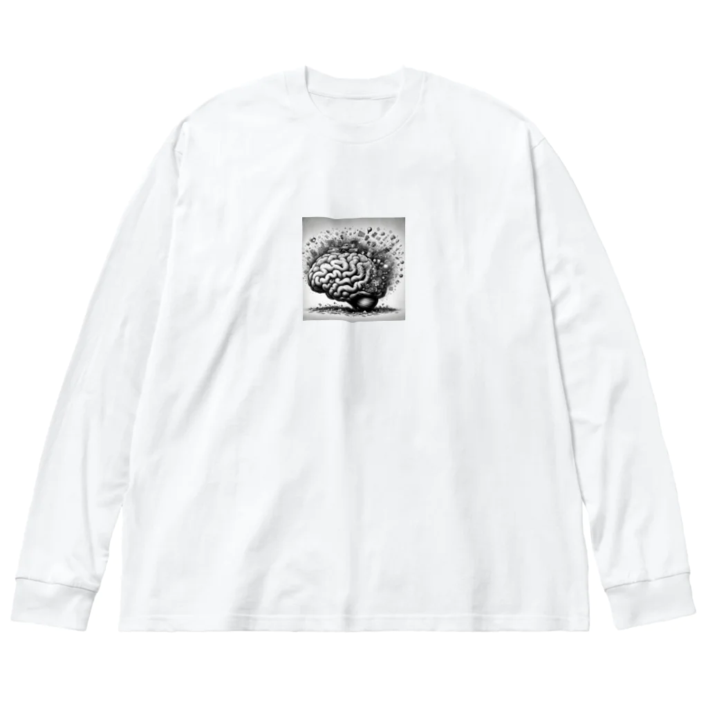 greenartの脳味噌豆苗状態 Big Long Sleeve T-Shirt