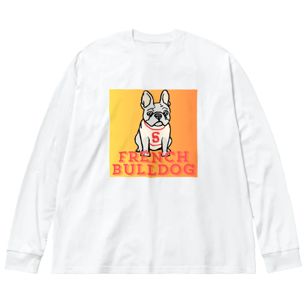 IG-STOREのフレブルのエスくん ビッグシルエットロングスリーブTシャツ