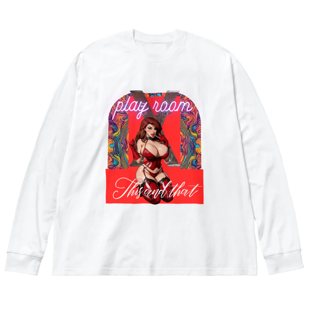 Donky Goriのプレイルーム2 Big Long Sleeve T-Shirt