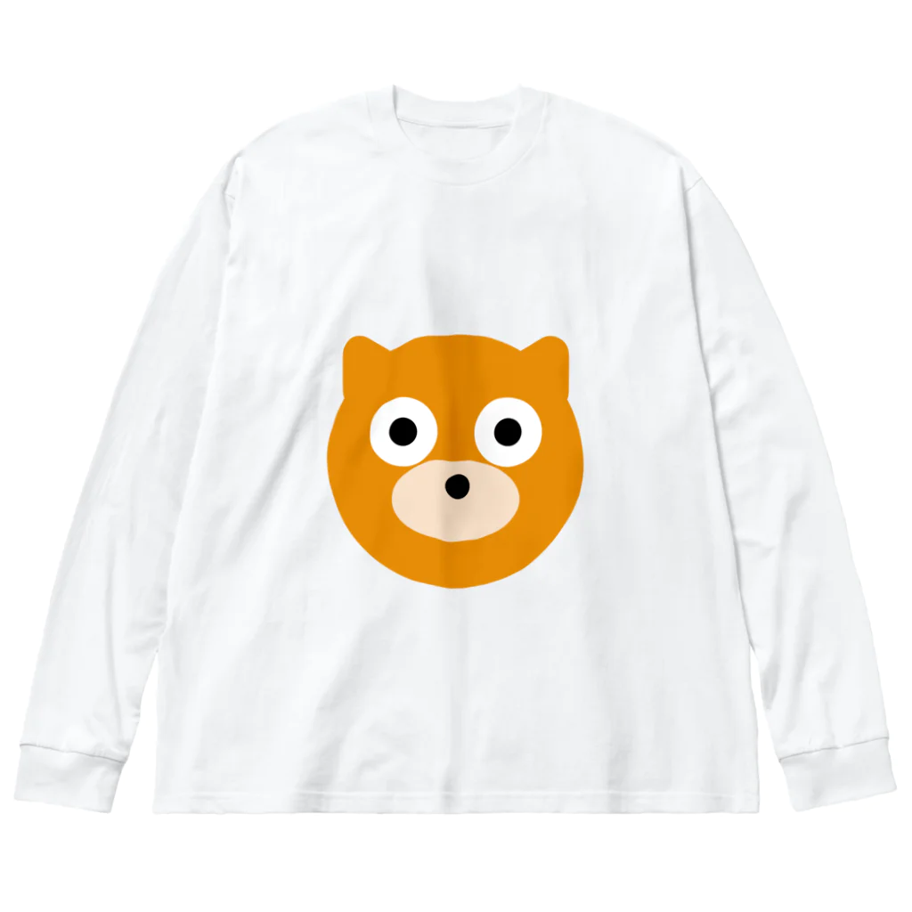 キュートキャットマンのThe KUMA ビッグシルエットロングスリーブTシャツ