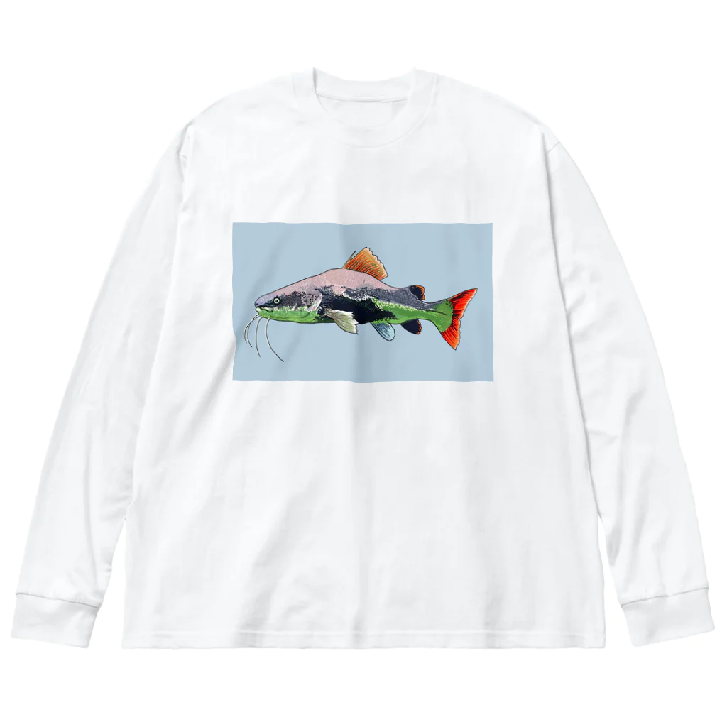 stockboxのレッドテールキャットグッズ Big Long Sleeve T-Shirt