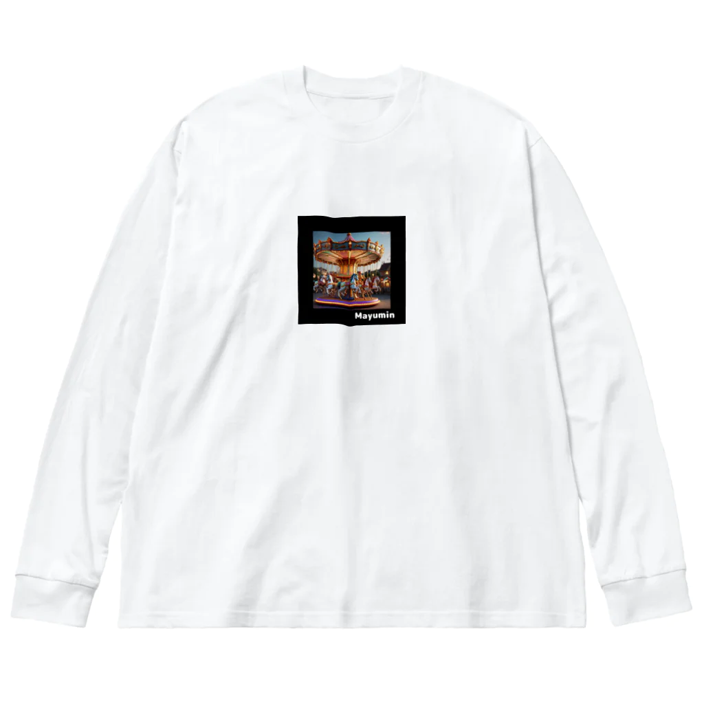 mayumin-1234のメリーゴーランド Big Long Sleeve T-Shirt