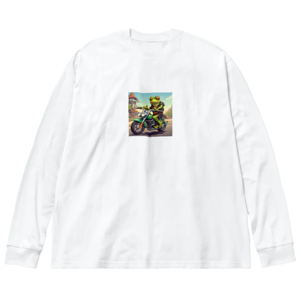 二宮大輔のカエルライダー4兄弟　長男　マッテオ Big Long Sleeve T-Shirt