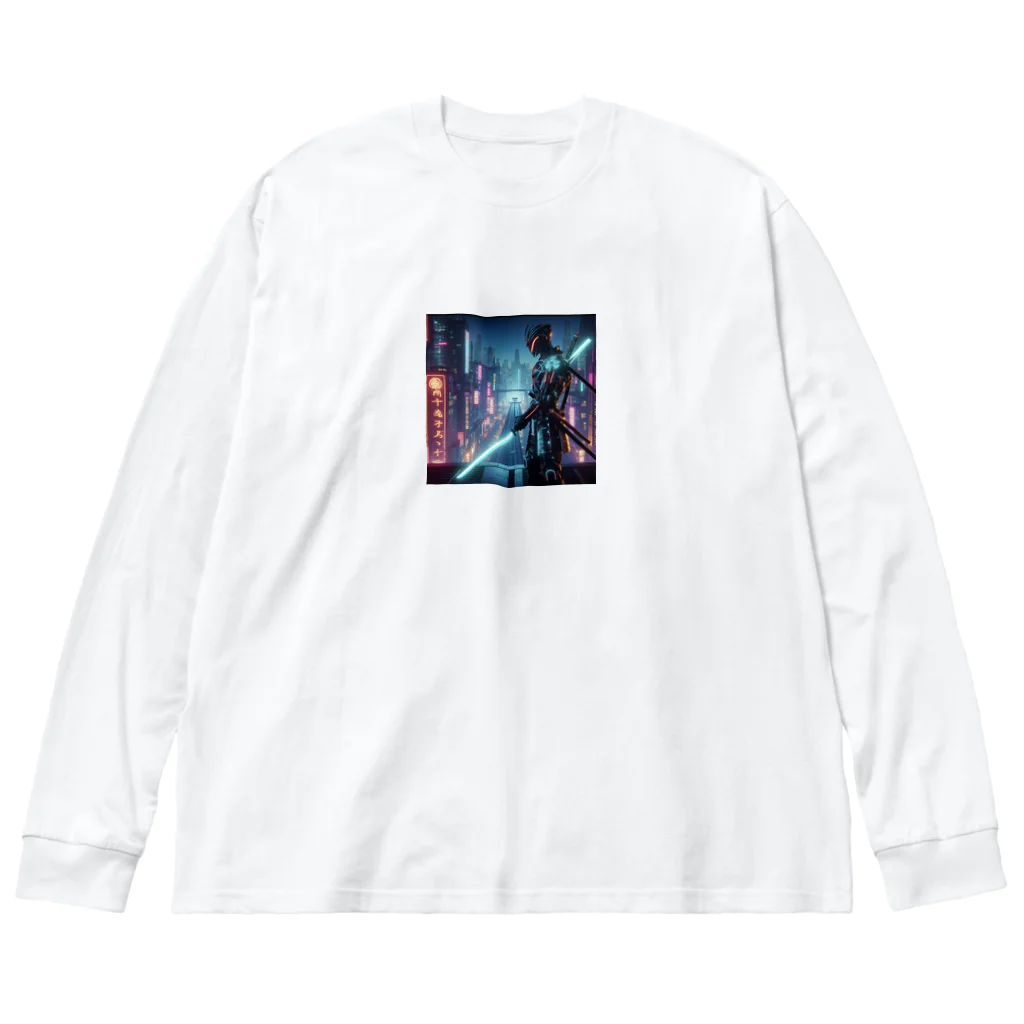 T_yama0429のサムライ Big Long Sleeve T-Shirt