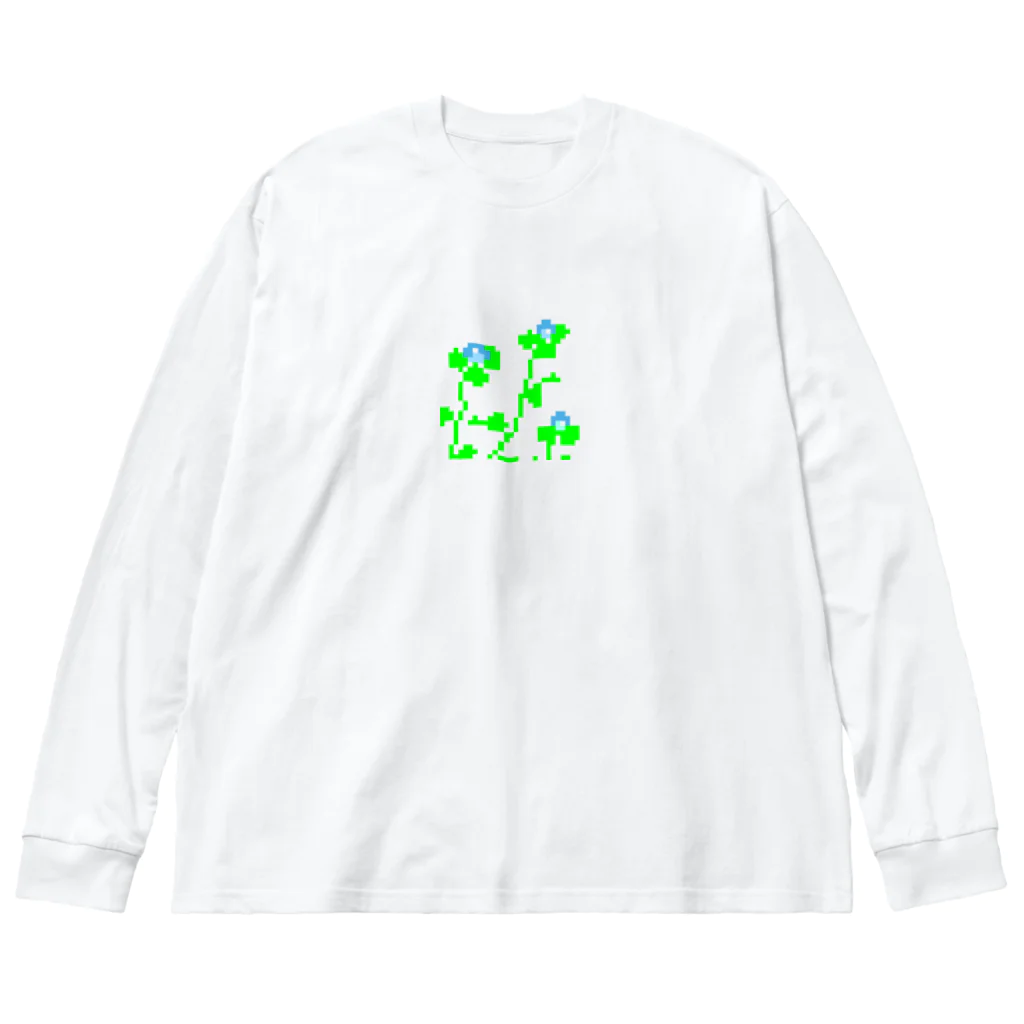 prosperity-1のオオイヌノフグリ ビッグシルエットロングスリーブTシャツ