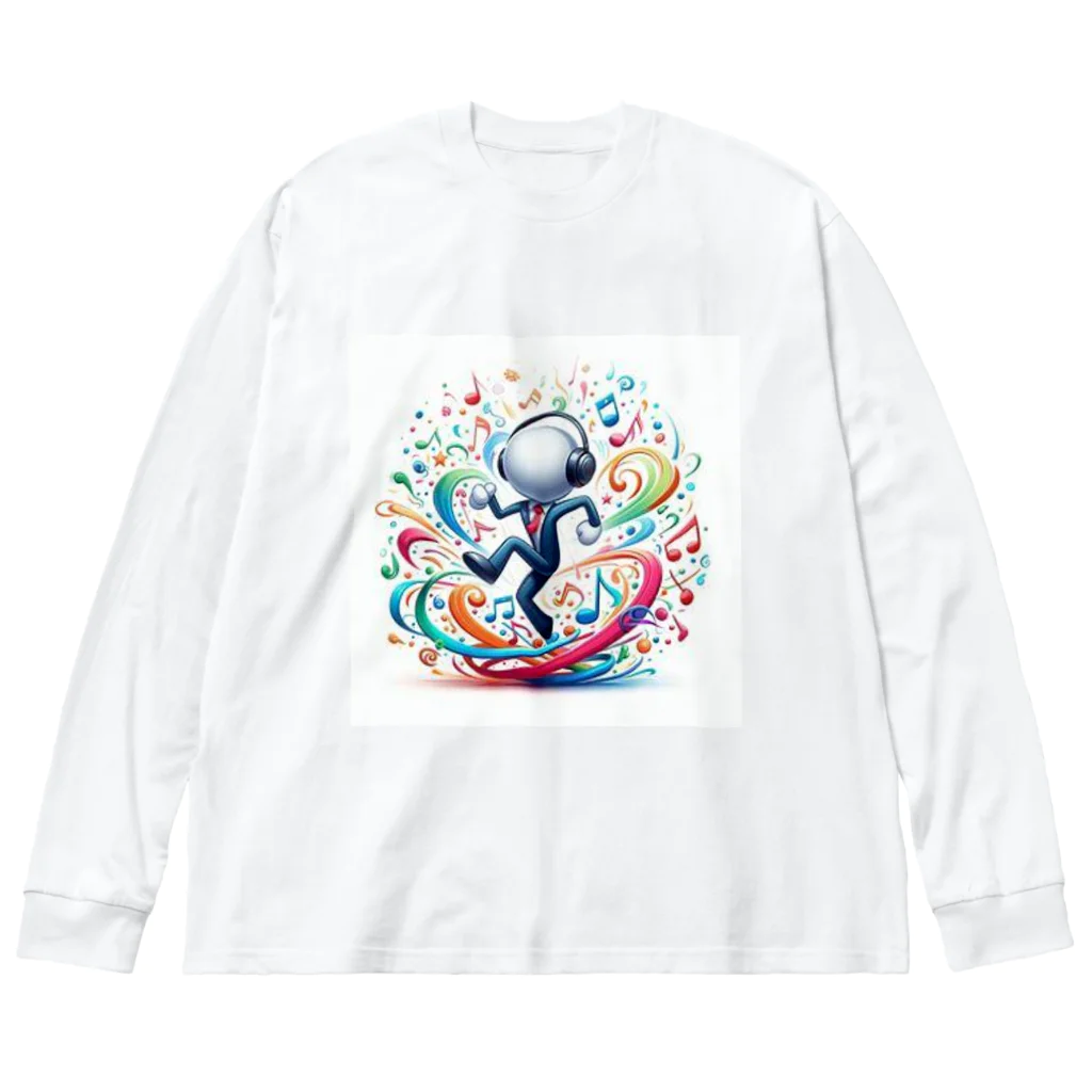 SabuAkaの華金サラリーマン ビッグシルエットロングスリーブTシャツ