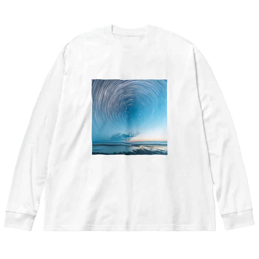 chan-takehaniの時間の渦 Big Long Sleeve T-Shirt