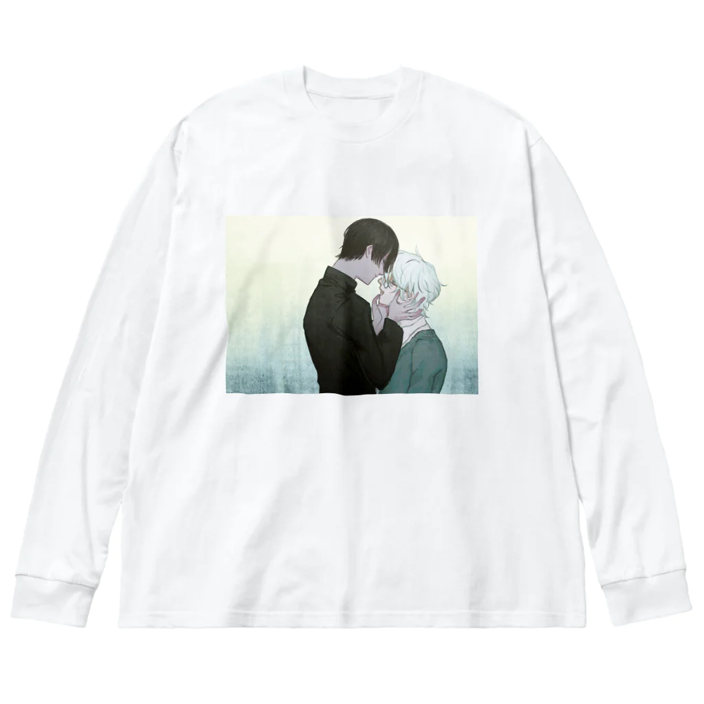 いもむしのあいあいや Big Long Sleeve T-Shirt