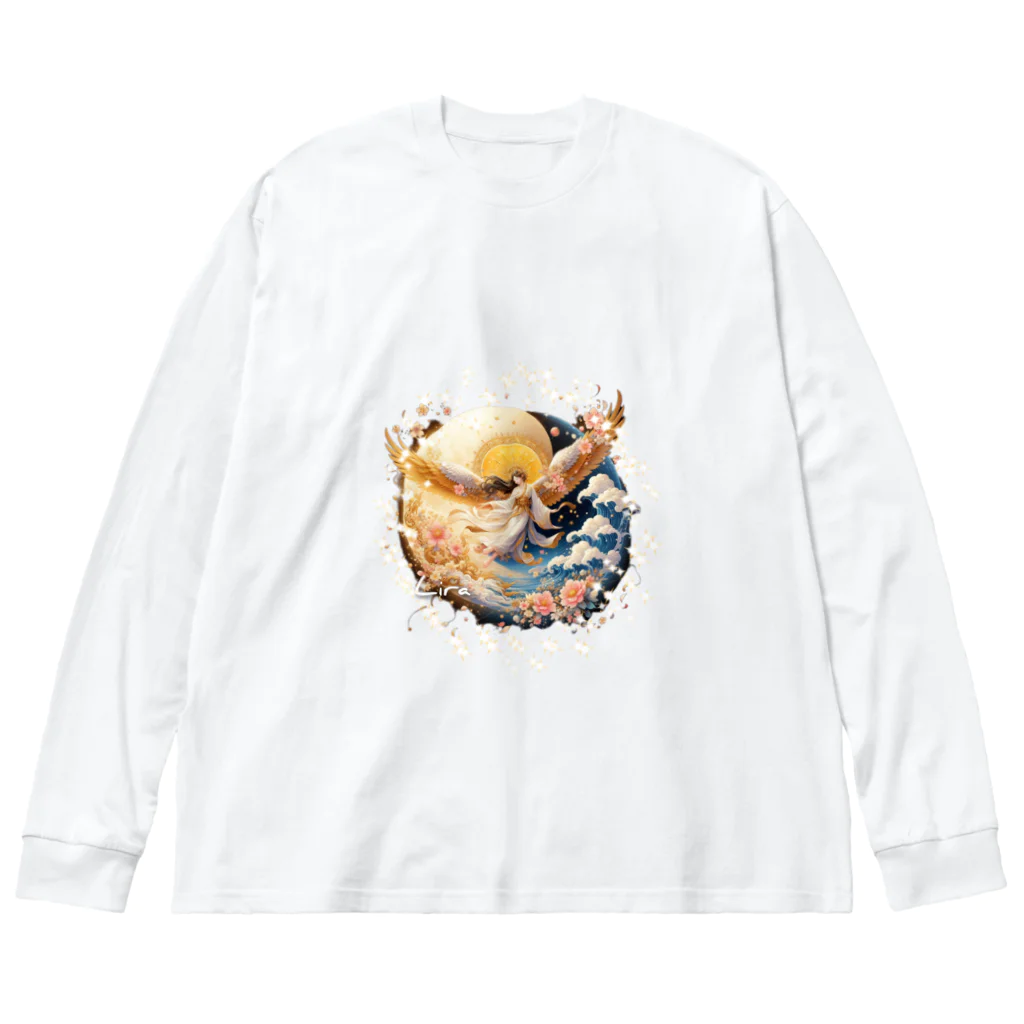 Lira-0011のLira天使シリーズ Big Long Sleeve T-Shirt