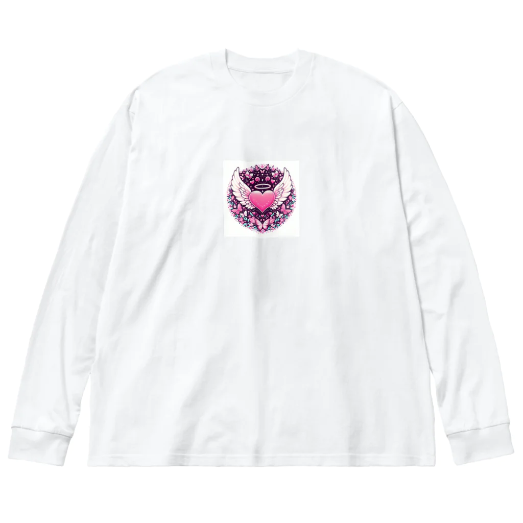 aiai888のふんわりと広がる愛の輪✨ Big Long Sleeve T-Shirt