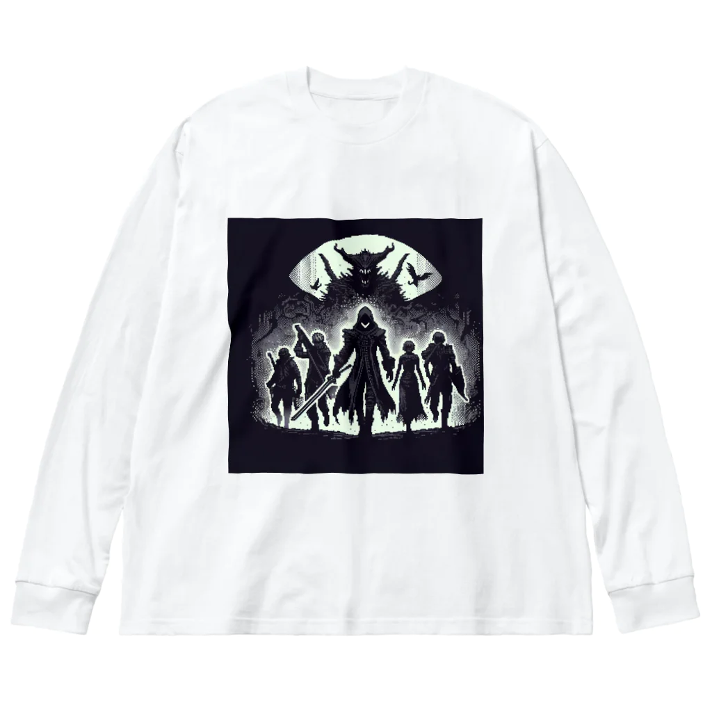 ドット屋のドット絵 5人組 Big Long Sleeve T-Shirt