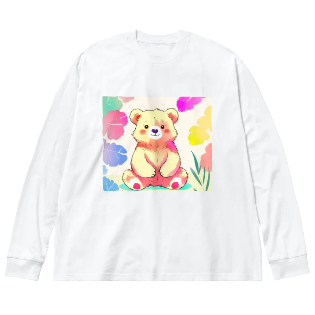 いちごソーダのくまのマフィン Big Long Sleeve T-Shirt