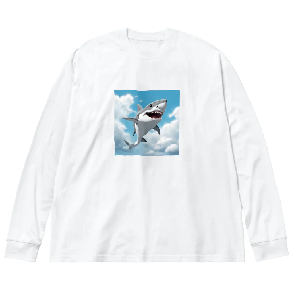 DEEP SKYのシャーくん ビッグシルエットロングスリーブTシャツ