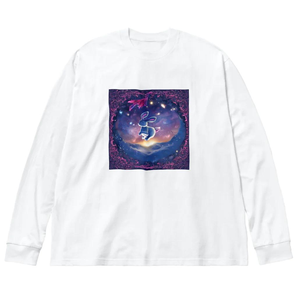 million-mindのうさぎの異世界冒険 Big Long Sleeve T-Shirt