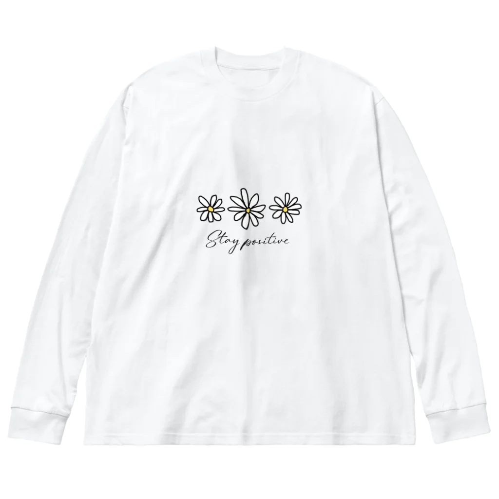 Myselfのpositivelife Big Long Sleeve T-Shirt