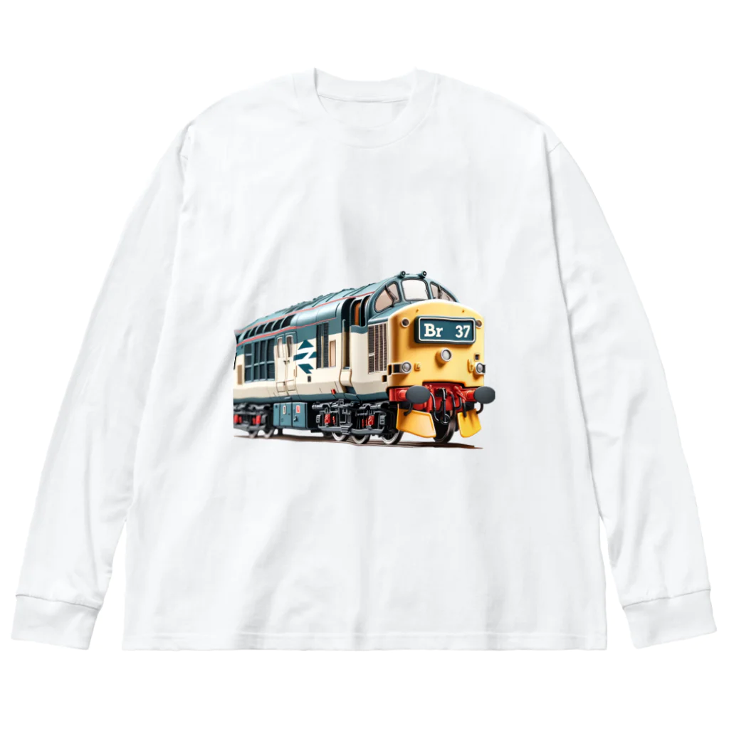 チェリモヤの鉄道模型 04 Big Long Sleeve T-Shirt