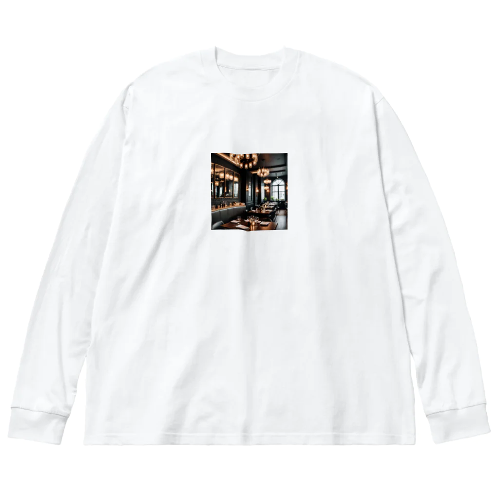 Mickショップのおしゃれなレストラン Big Long Sleeve T-Shirt