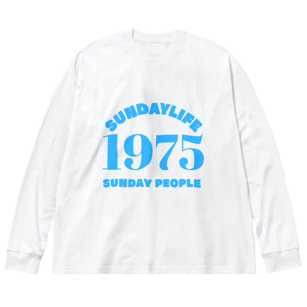 SUNDAY LIFEのSUNDAYLIFE1975 Big Long Sleeve T-Shirt