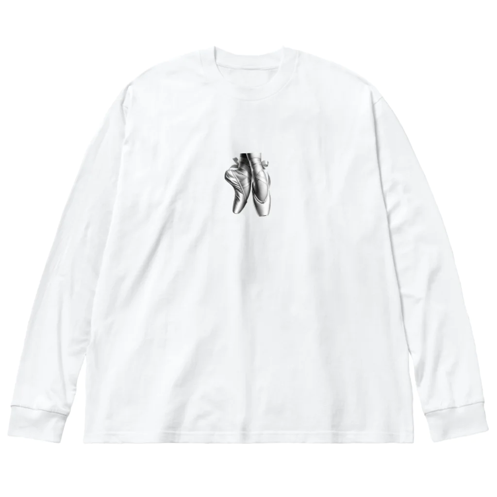 imoimo2022のトゥシューズ Big Long Sleeve T-Shirt