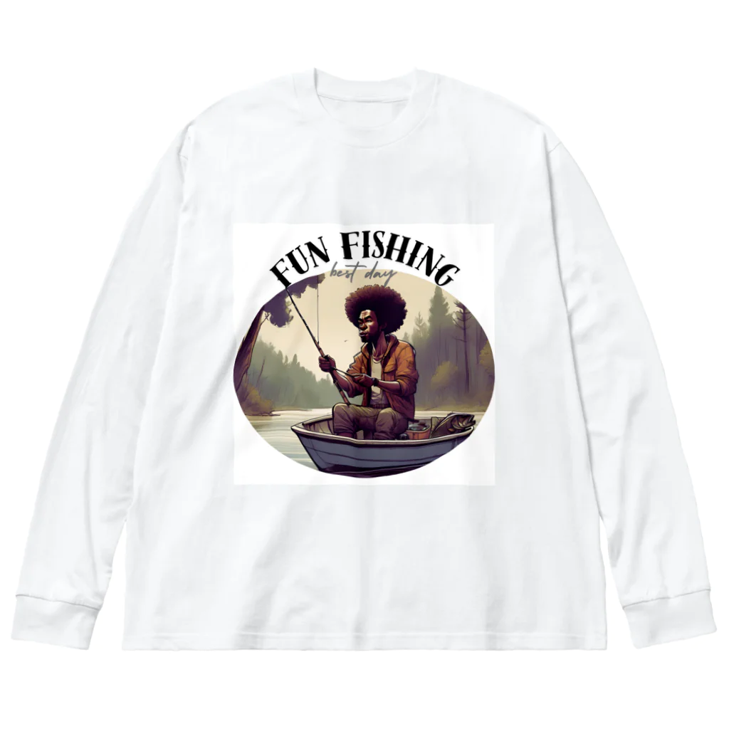 yukiyuki93のfishing lifeオリジナル Big Long Sleeve T-Shirt