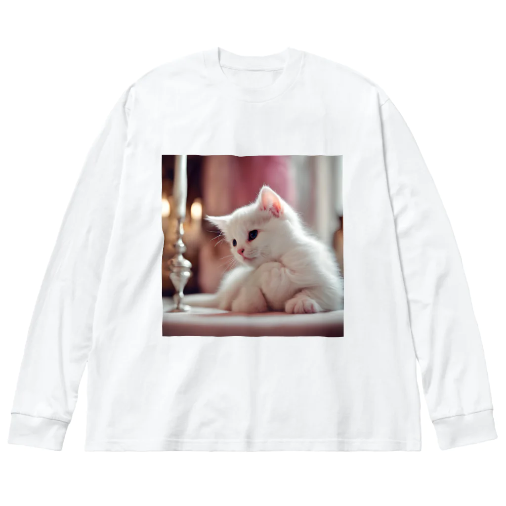 coco...の姫ねこ ビッグシルエットロングスリーブTシャツ