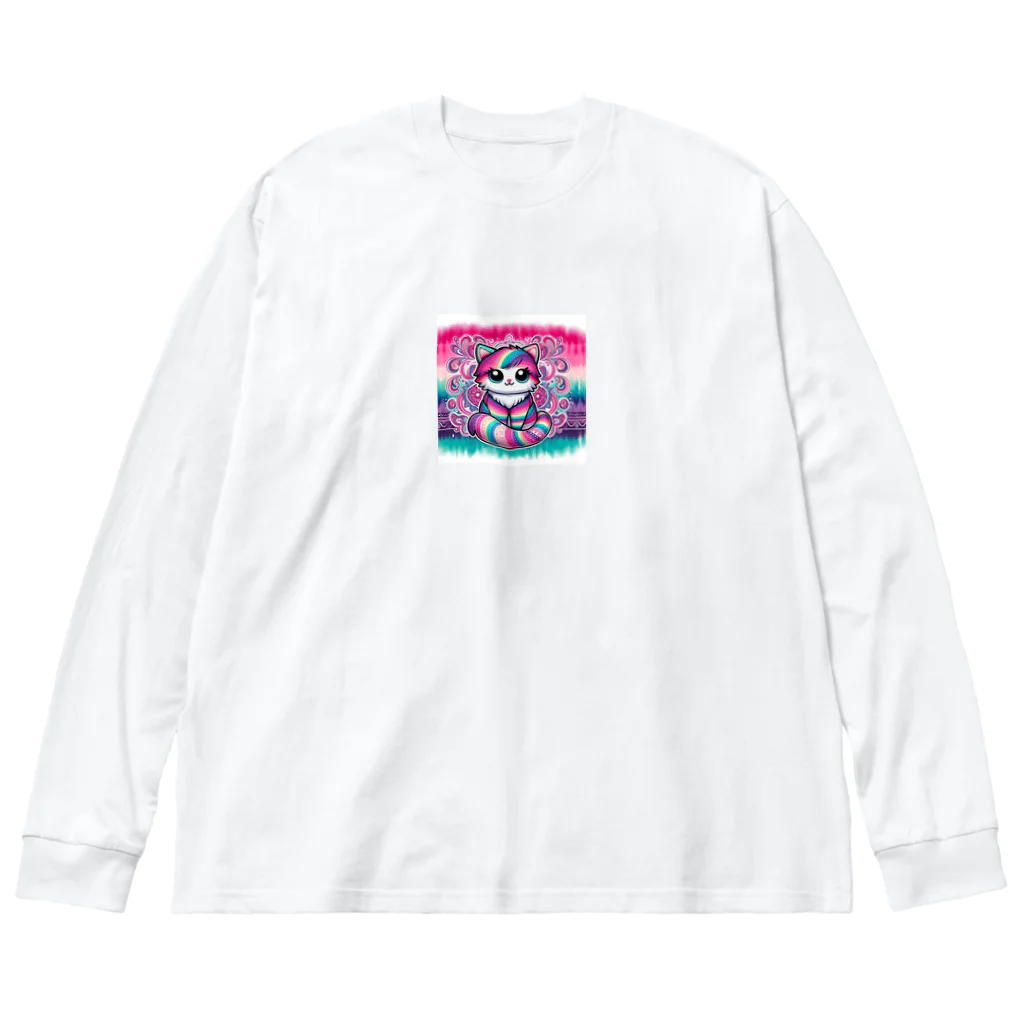 マヤーのキャットアイ Big Long Sleeve T-Shirt