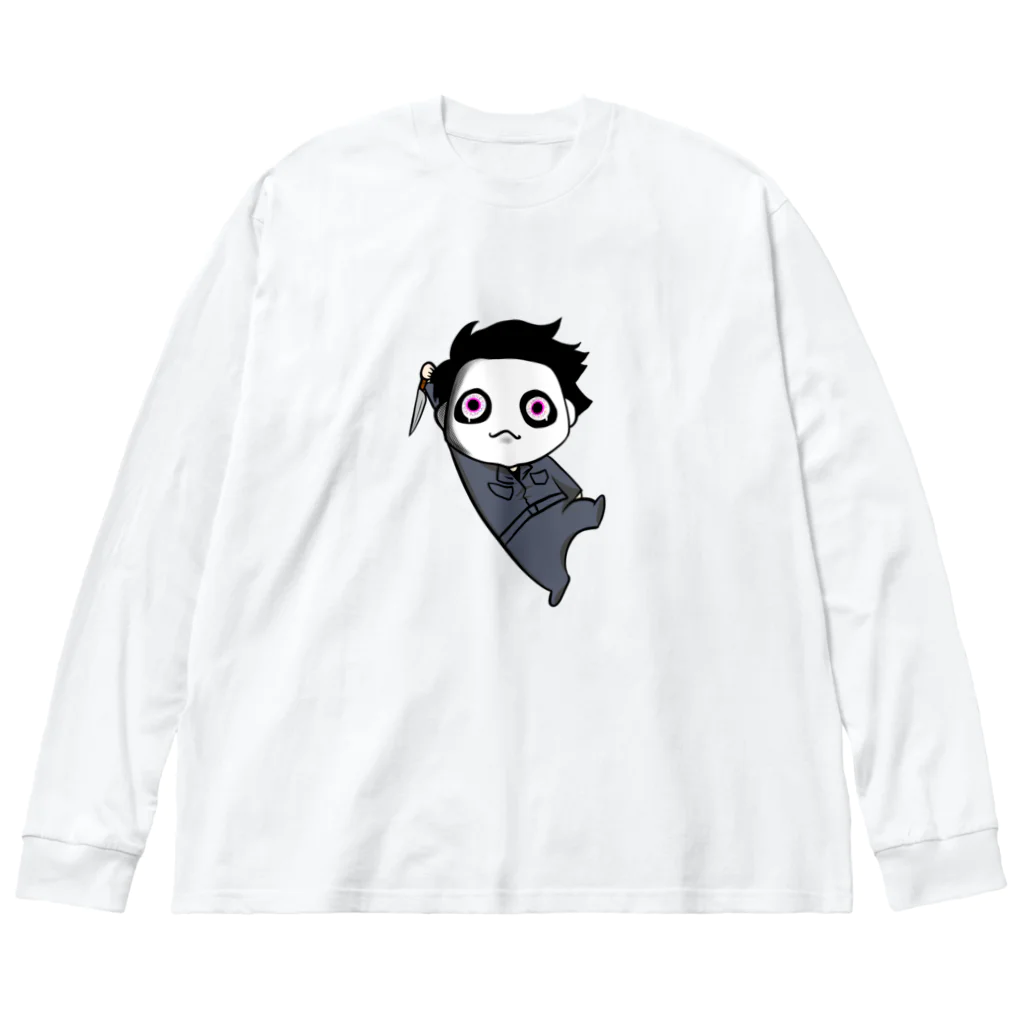 金太郎問屋のイライラマイケルくん Big Long Sleeve T-Shirt