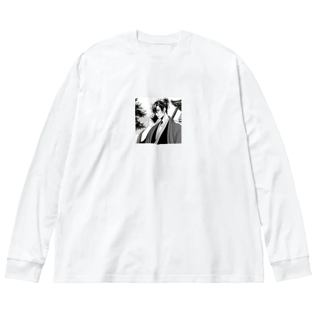 namidamakiのスマホ侍 Big Long Sleeve T-Shirt