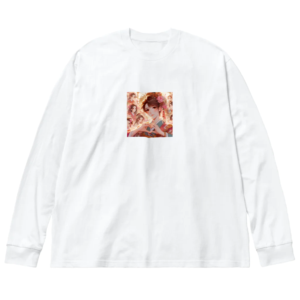 ドリームショップのべっぴんさん Big Long Sleeve T-Shirt