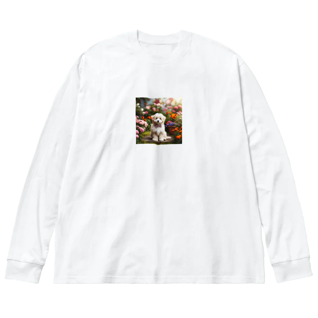 鈴木敏夫のはなを見るわんちゃんー Big Long Sleeve T-Shirt