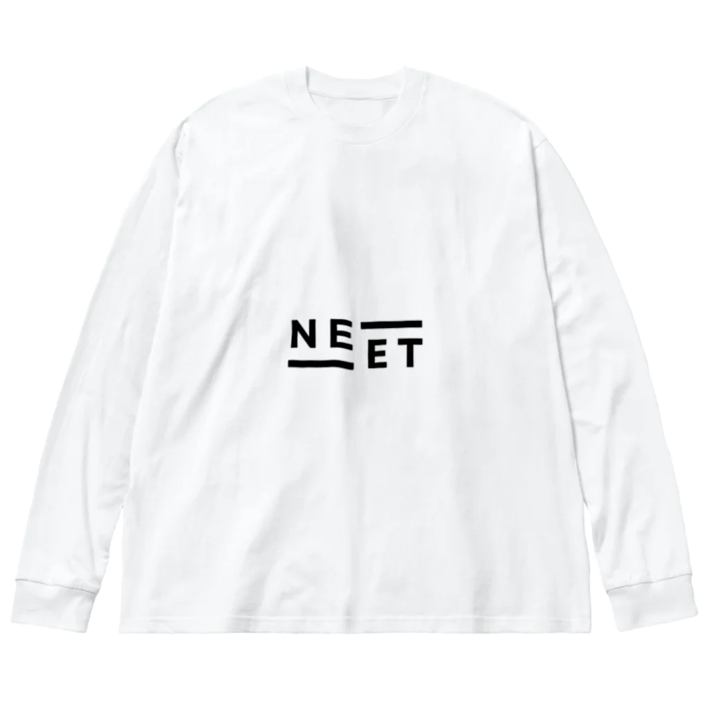 蕪式会社NEETのneet Big Long Sleeve T-Shirt