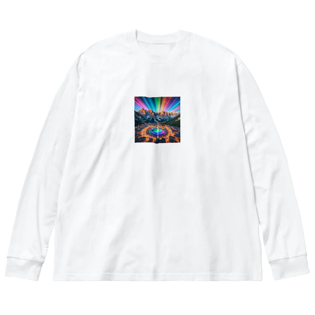 ir700の虹の風 Big Long Sleeve T-Shirt