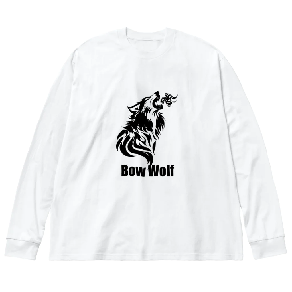 金太郎問屋のBow Wolf ビッグシルエットロングスリーブTシャツ