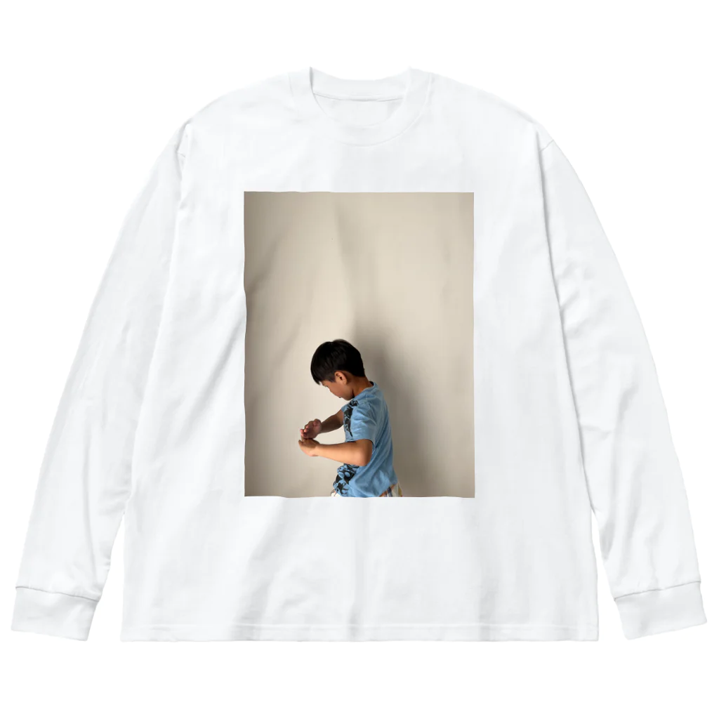 Minashのぼくのカッコいいポーズ Big Long Sleeve T-Shirt