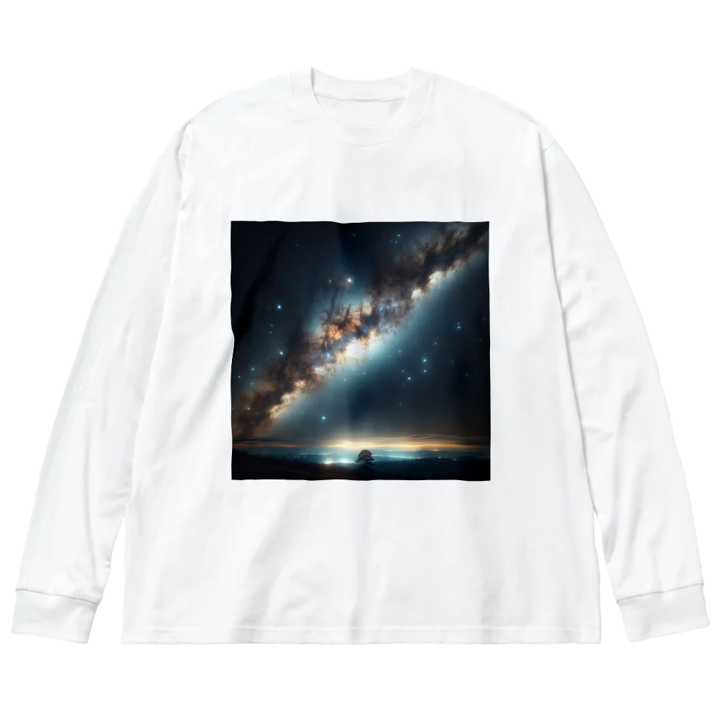 namidamakiの天の川銀河 Big Long Sleeve T-Shirt