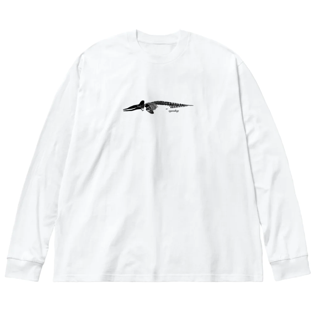 ayunksyのマッコウクジラの標本 Big Long Sleeve T-Shirt