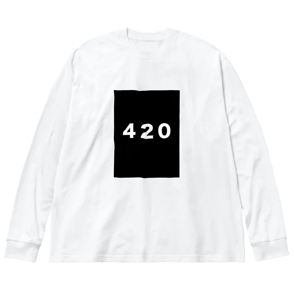 High!?の420/ Big Long Sleeve T-Shirt