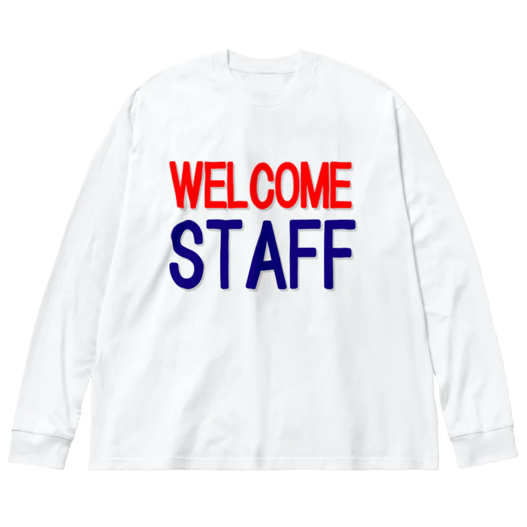 ainarukokoroのWELCOME STAFF ビッグシルエットロングスリーブTシャツ