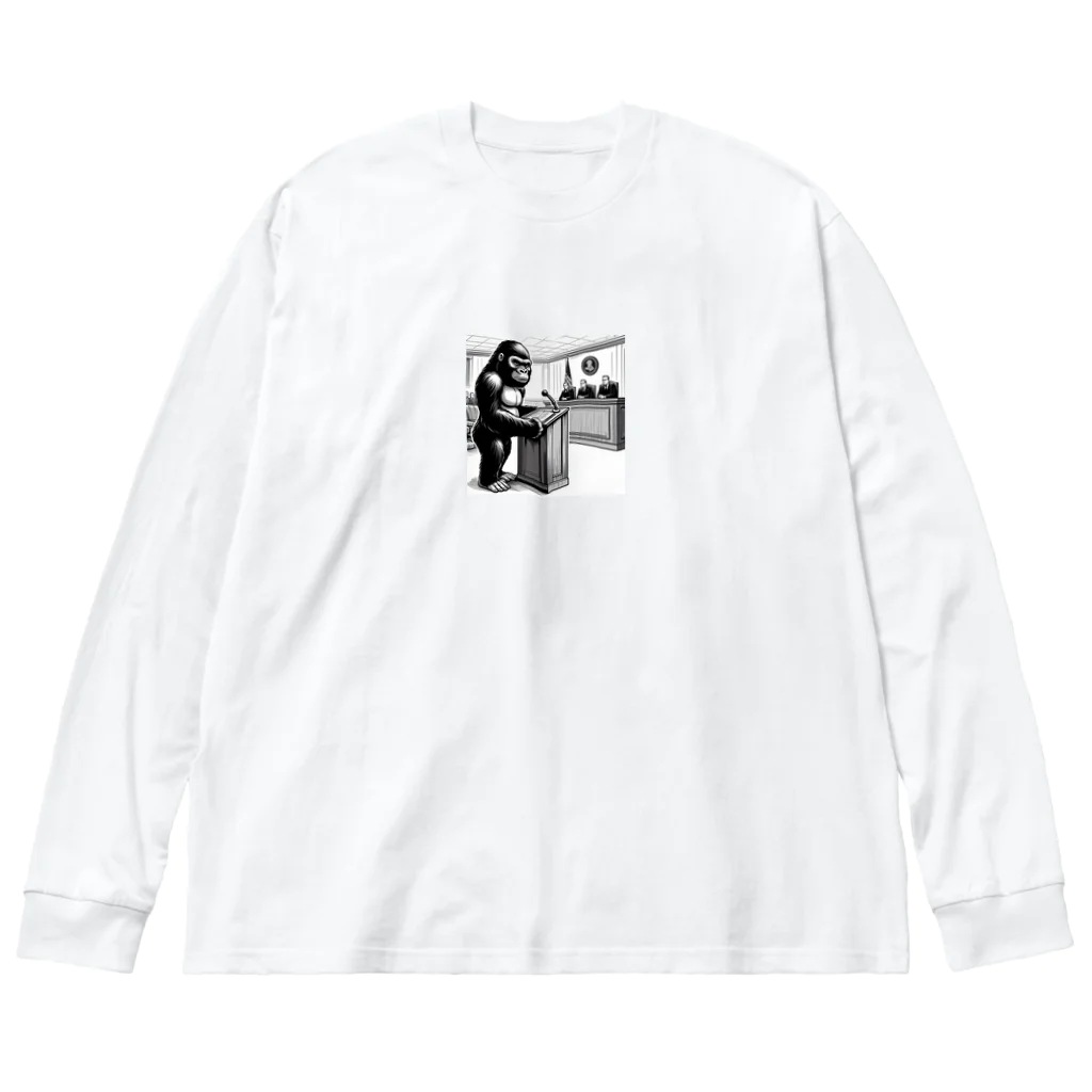 namidamakiのゴリラの証言 Big Long Sleeve T-Shirt