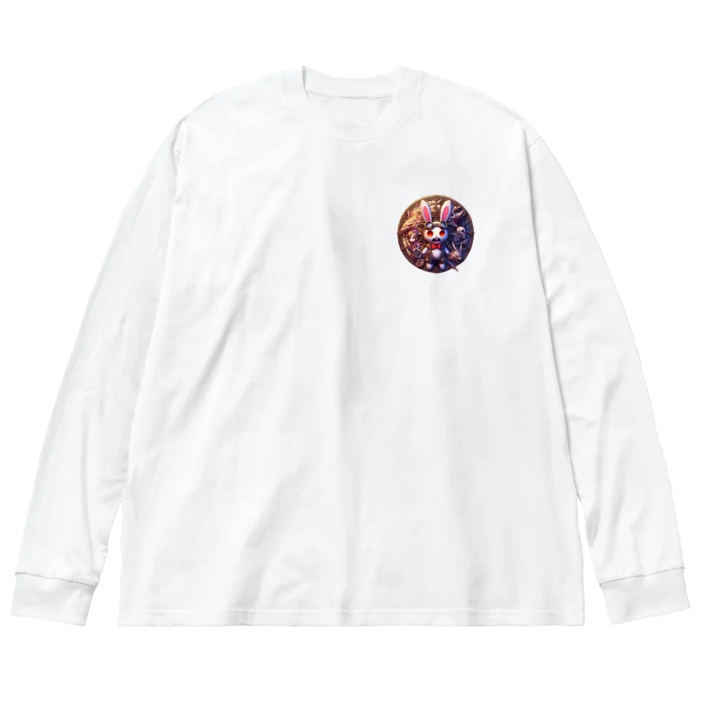 shiba9のサイコラビット冒険者風 Big Long Sleeve T-Shirt