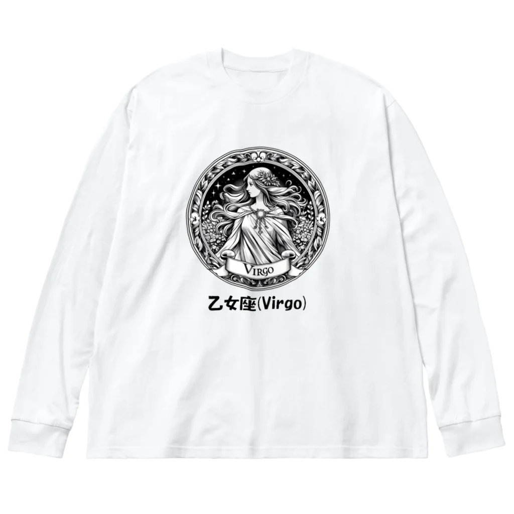 keystoneの乙女座(Virgo) ビッグシルエットロングスリーブTシャツ