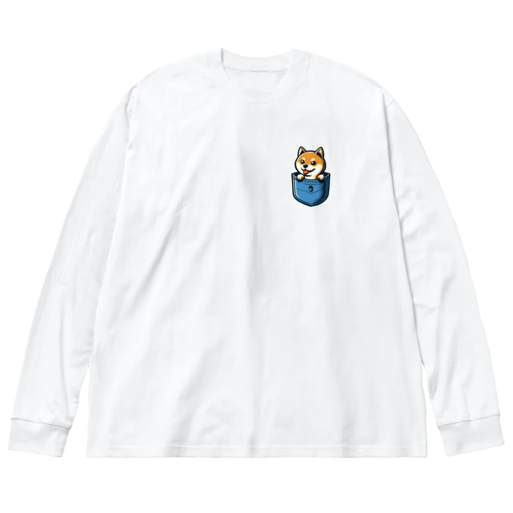 Chit-Chatのポケドッグ Big Long Sleeve T-Shirt