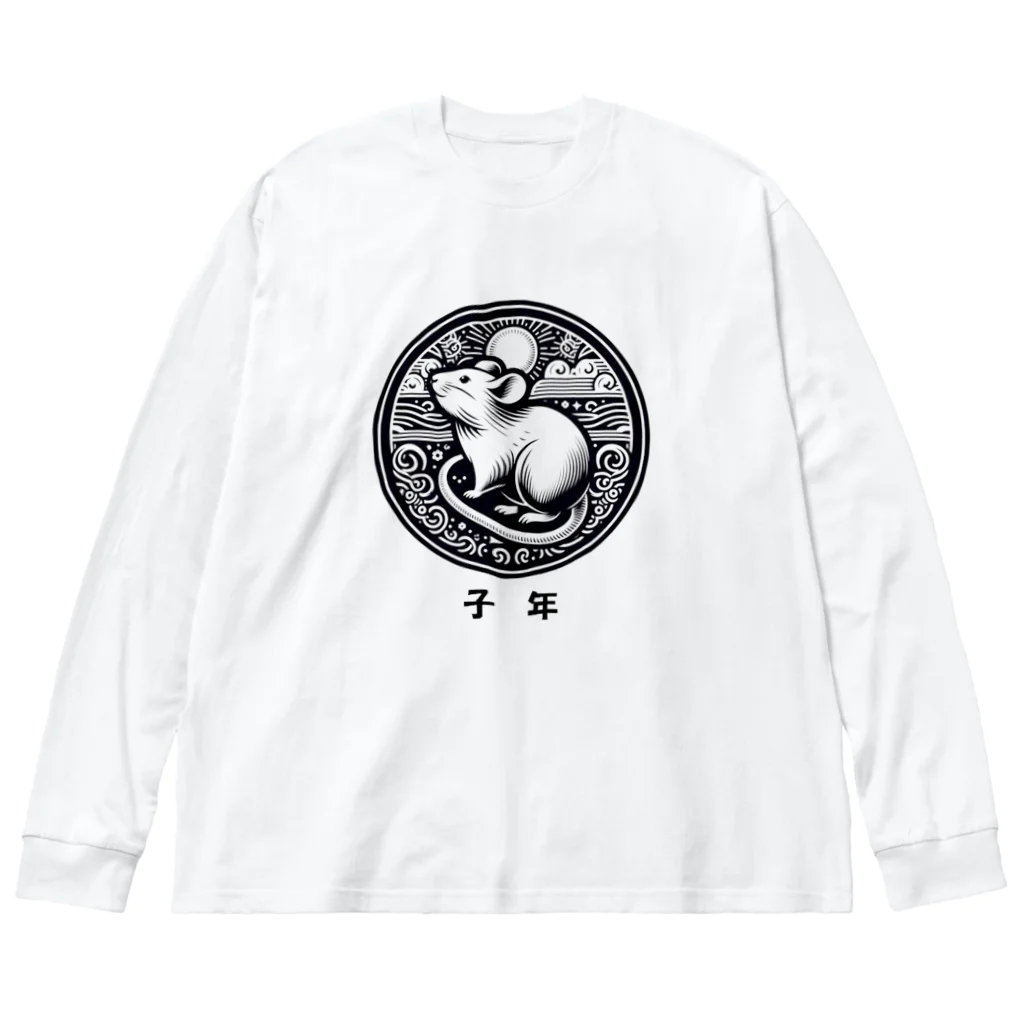 keystoneの子年 ビッグシルエットロングスリーブTシャツ