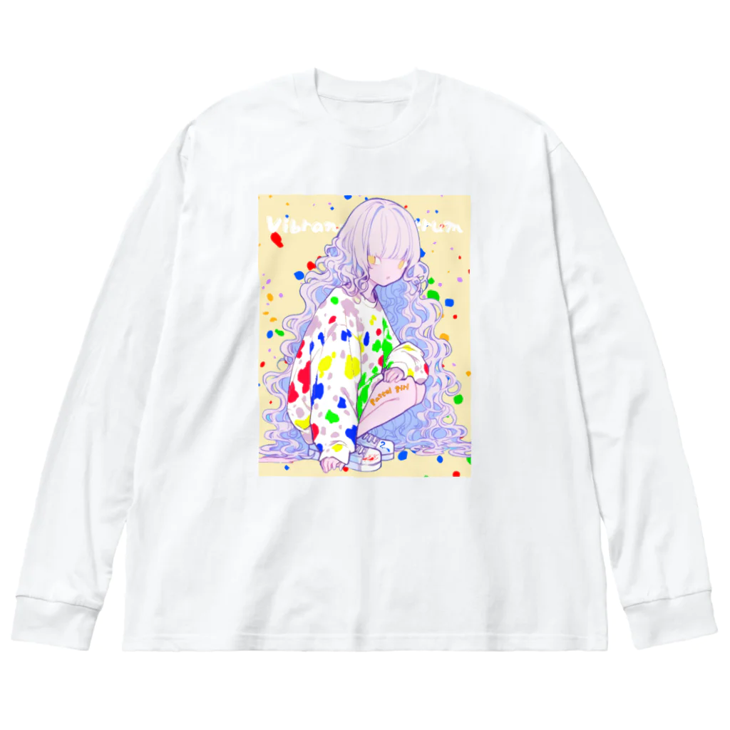 じょいちぃのPastel girl「パステルガール」 Big Long Sleeve T-Shirt