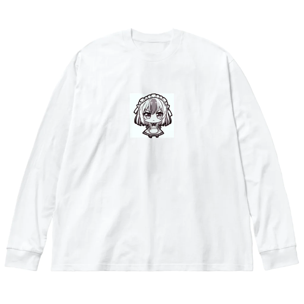 のかのかわいいメイドさん Big Long Sleeve T-Shirt