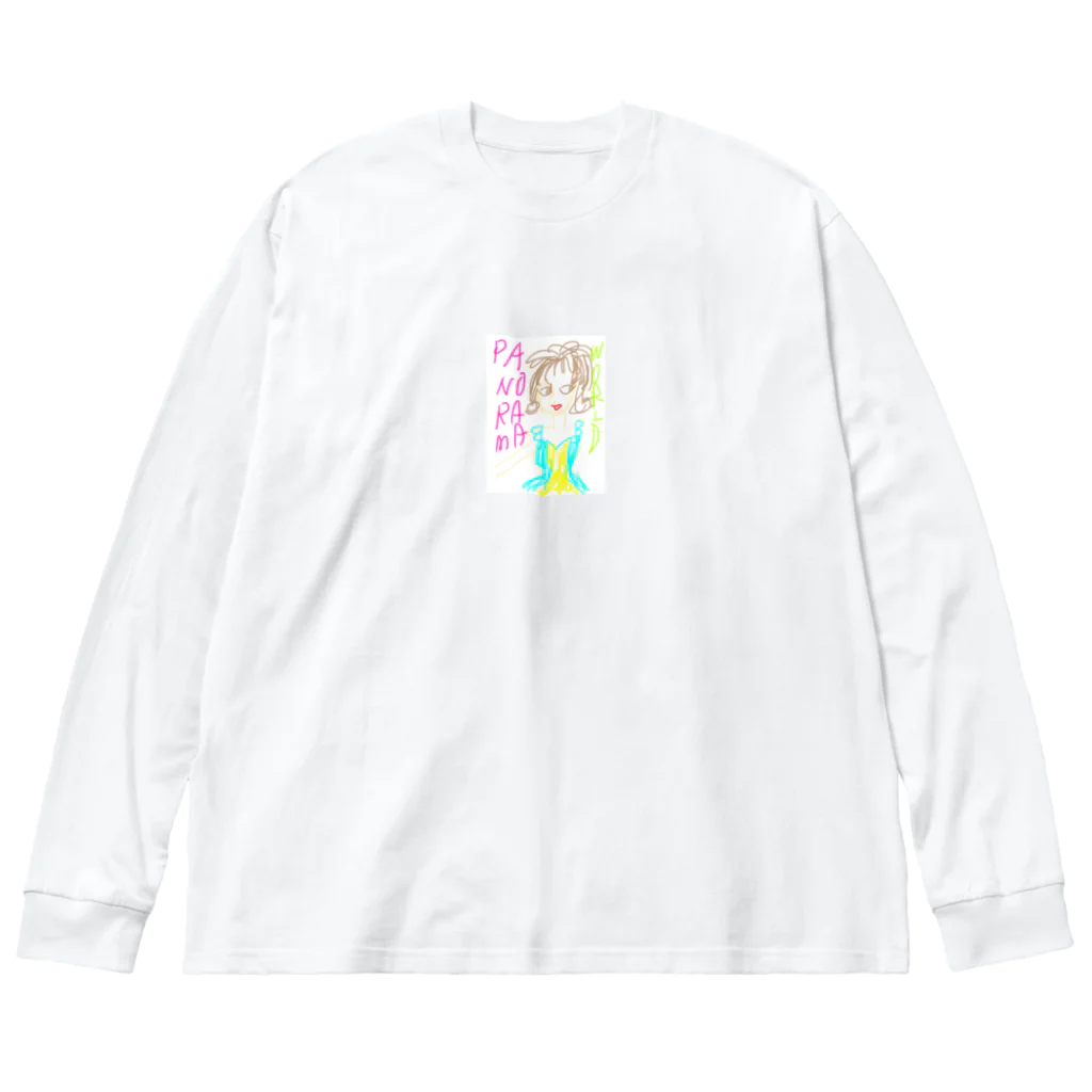 panoramaworldのPANOちゃん Big Long Sleeve T-Shirt