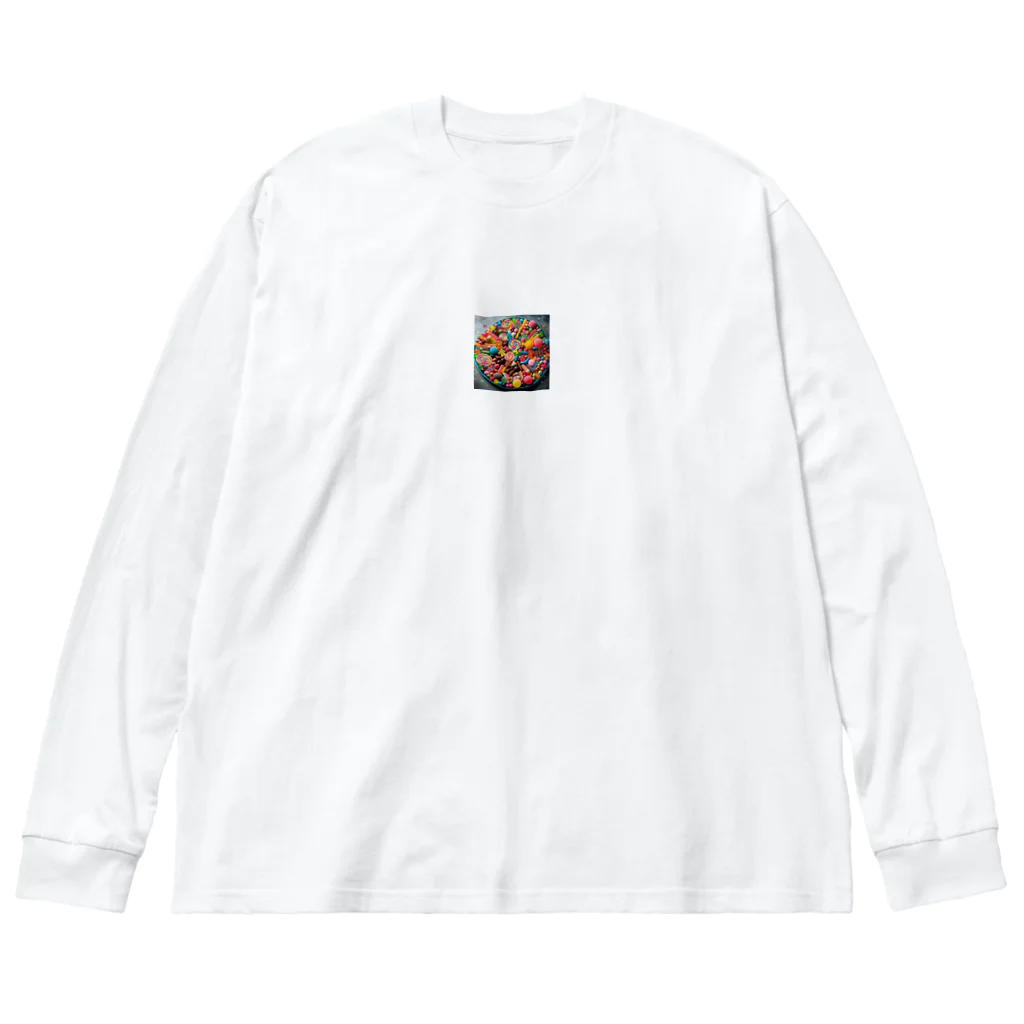 Manatomの幸せな味覚 Big Long Sleeve T-Shirt